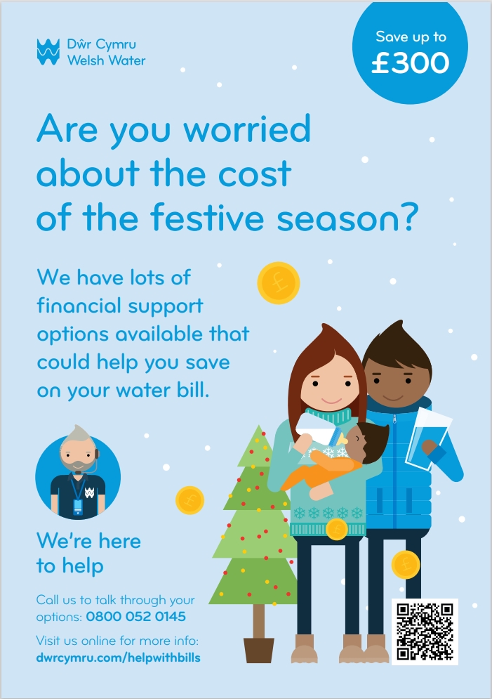 A poster made by Welsh Water
