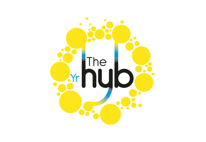 The Hub website logo