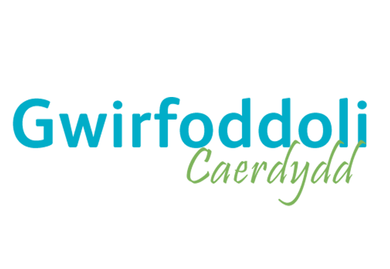 Logo Gwirfoddoli Caerdydd